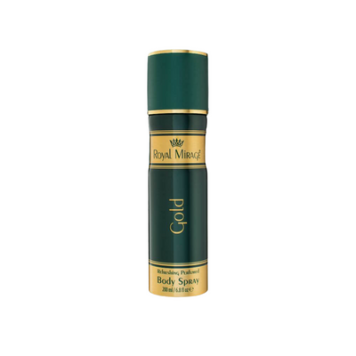 Royal Mirage Gold 200ml body Spray