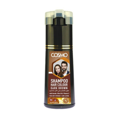 Cosmo Hair Colour Shampoo (180ML) Brown
