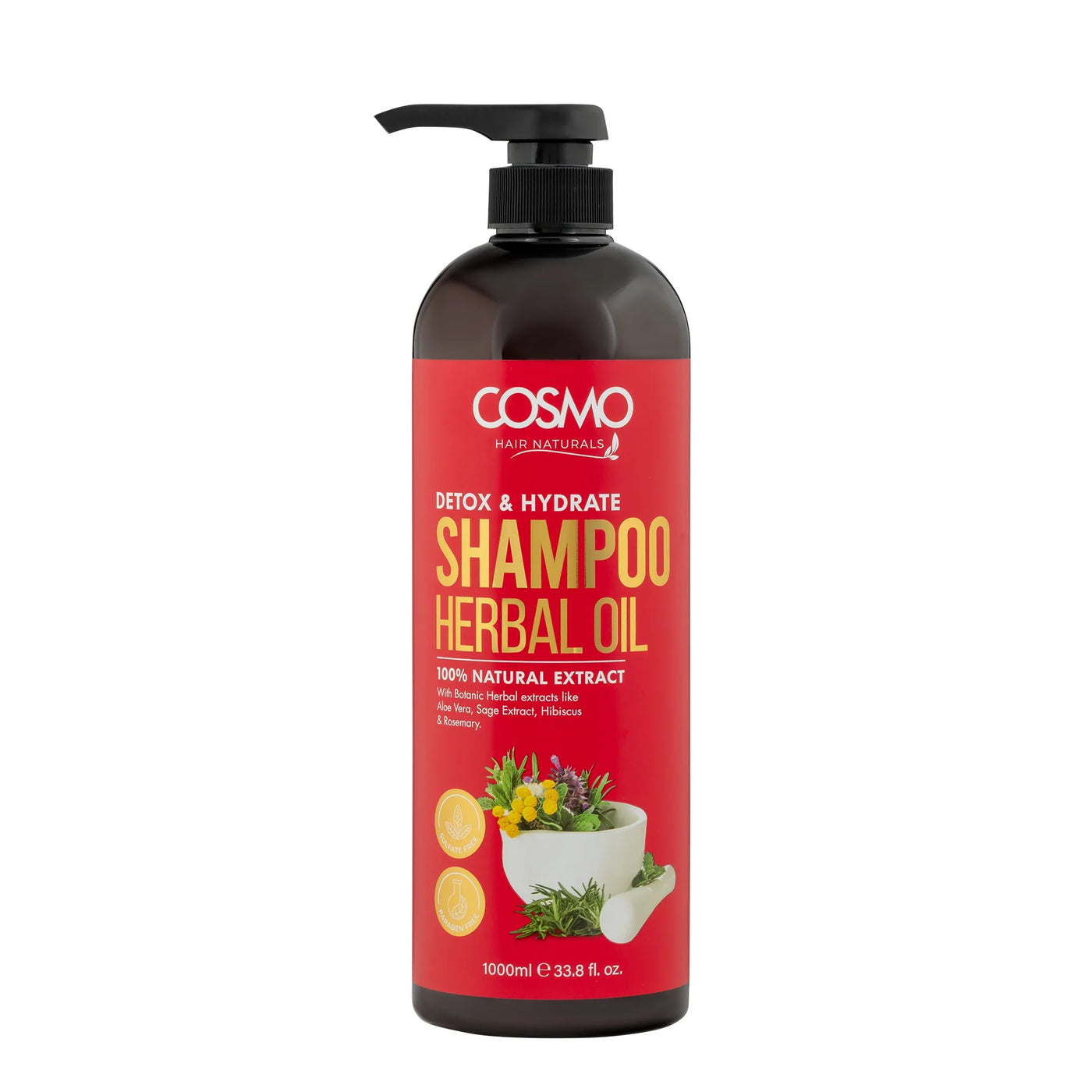 Cosmo Herbal Oil Shampoo 1000ML