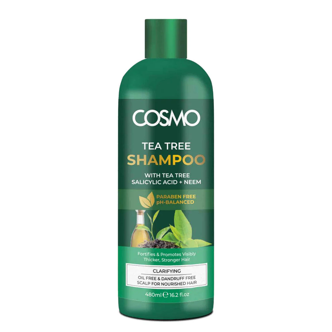 Cosmo Arabica Tea Tree Shampoo 480ML