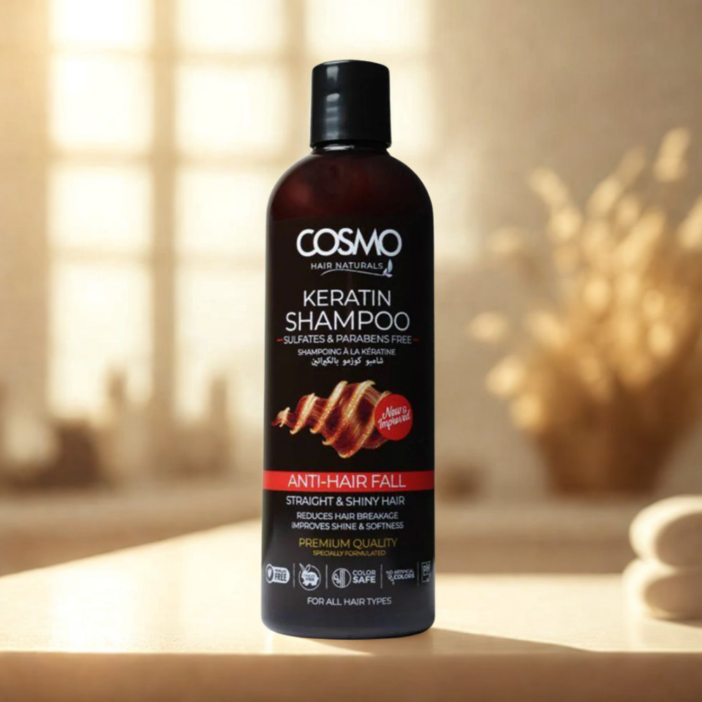 Cosmo Keratin Shampoo 480ML