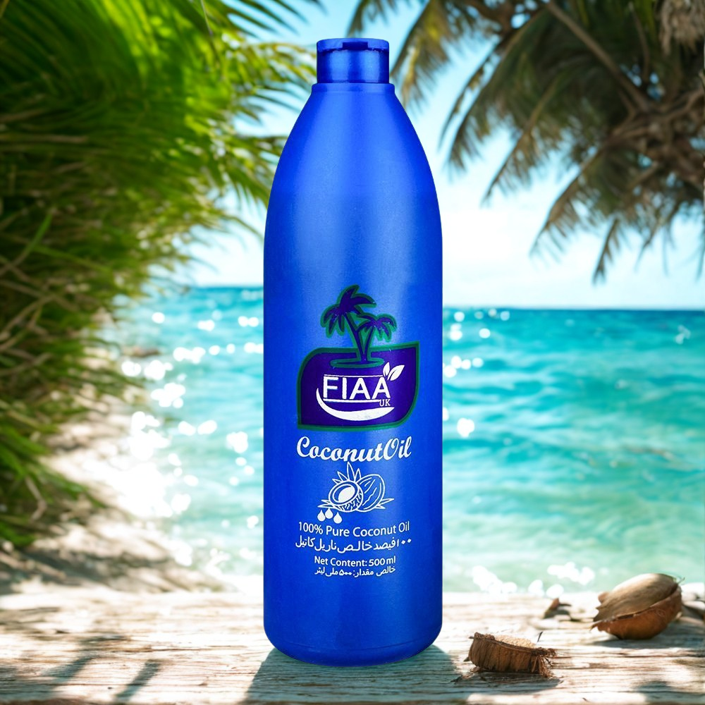 FIAA 100% Pure Coconut Oil, 100ML - 500ML