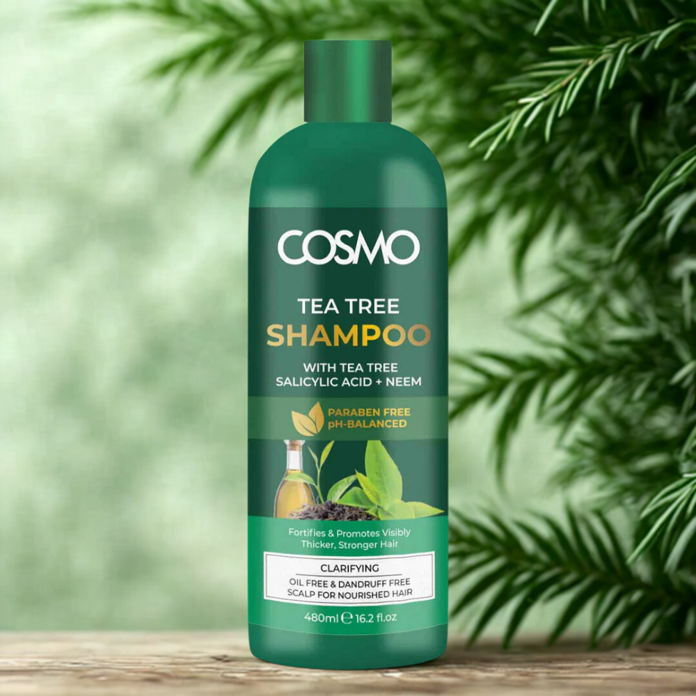 Cosmo Arabica Tea Tree Shampoo 480ML