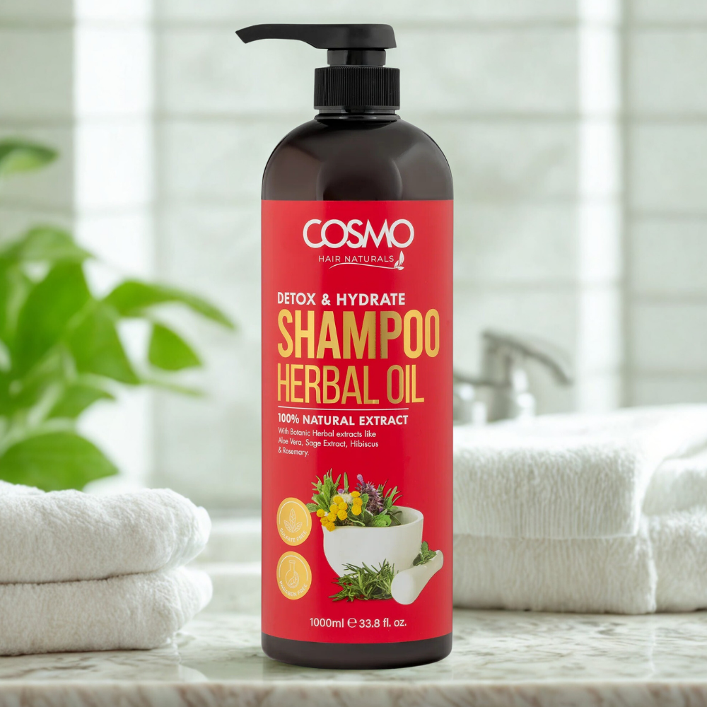 Cosmo Herbal Oil Shampoo 1000ML