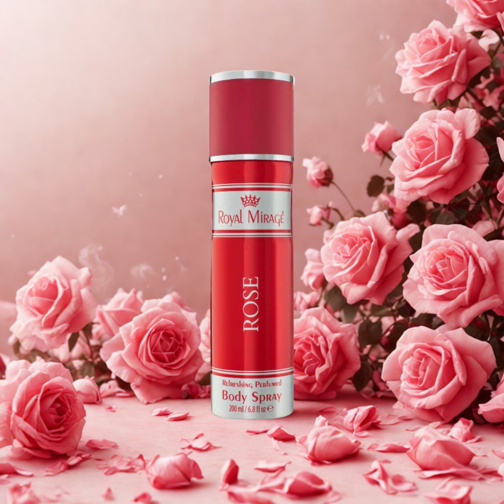 Royal Mirage Rose 200ml body Spray