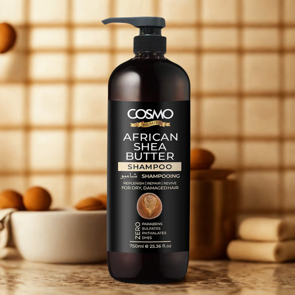 Cosmo African Shea Butter Shampoo 750ML