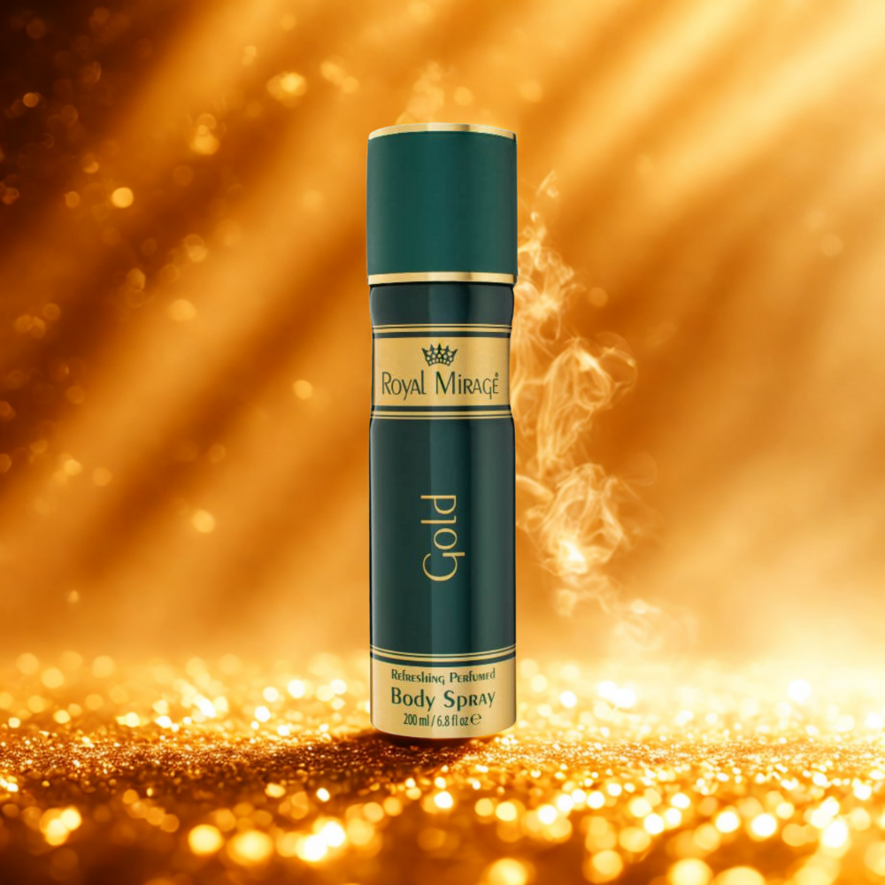 Royal Mirage Gold 200ml body Spray