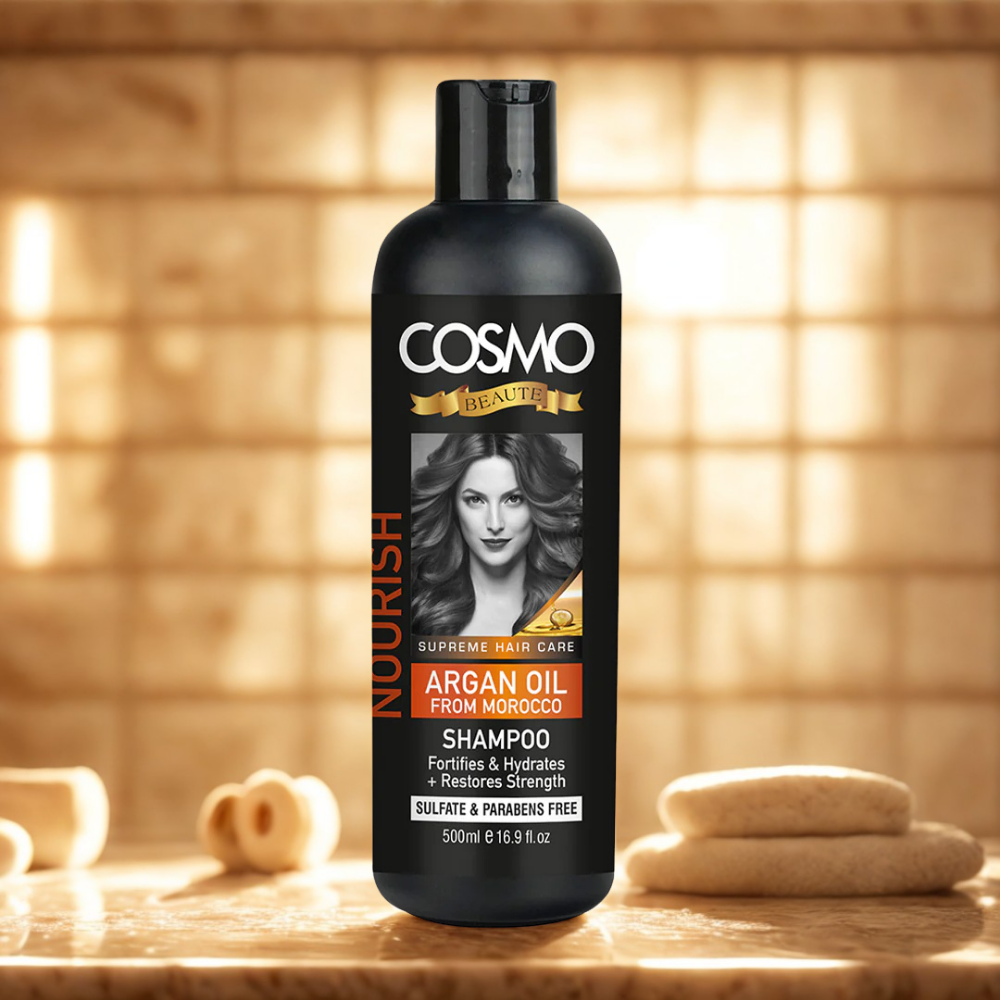 Cosmo Argan Oil Shampoo (480ML-500ML)