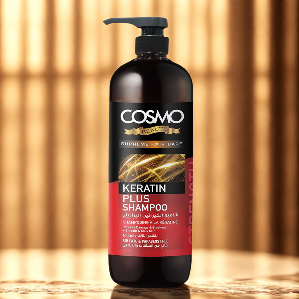 Cosmo Keratin Plus Shampoo (500ML-750ML)