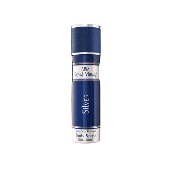 Royal Mirage Silver 200ml body Spray