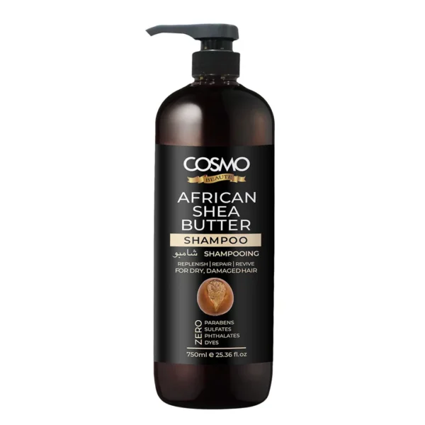Cosmo African Shea Butter Shampoo 750ML - Image 2