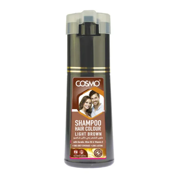 Cosmo Hair Colour Shampoo (180ML) Brown - Image 2
