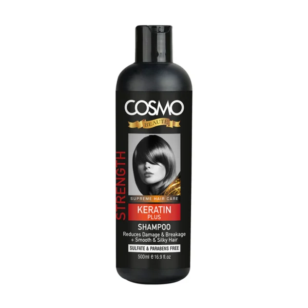 Cosmo Keratin Plus Shampoo (500ML-750ML) - Image 3